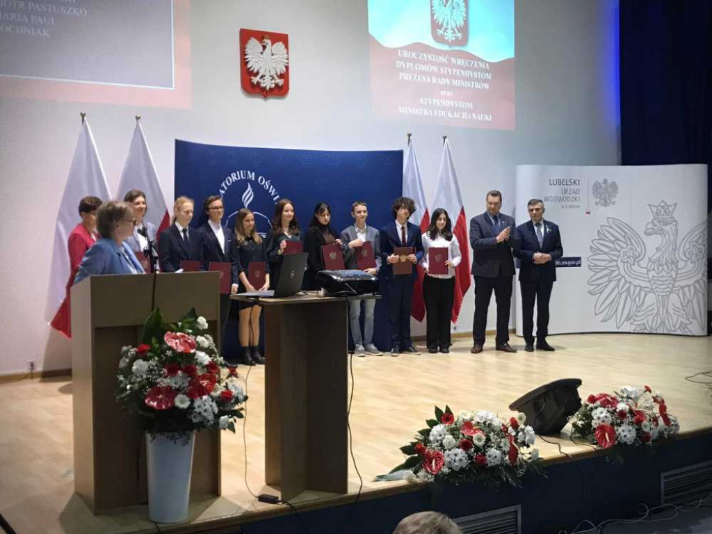 Hrubieszów: Stypendyści ze Staszica (ZDJĘCIA)