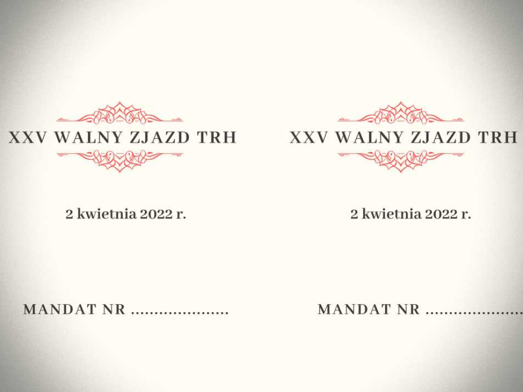 Hrubieszów: XXV Walny Zjazd TRH - wybrano zarząd na nową kadencję (ZDJĘCIA)