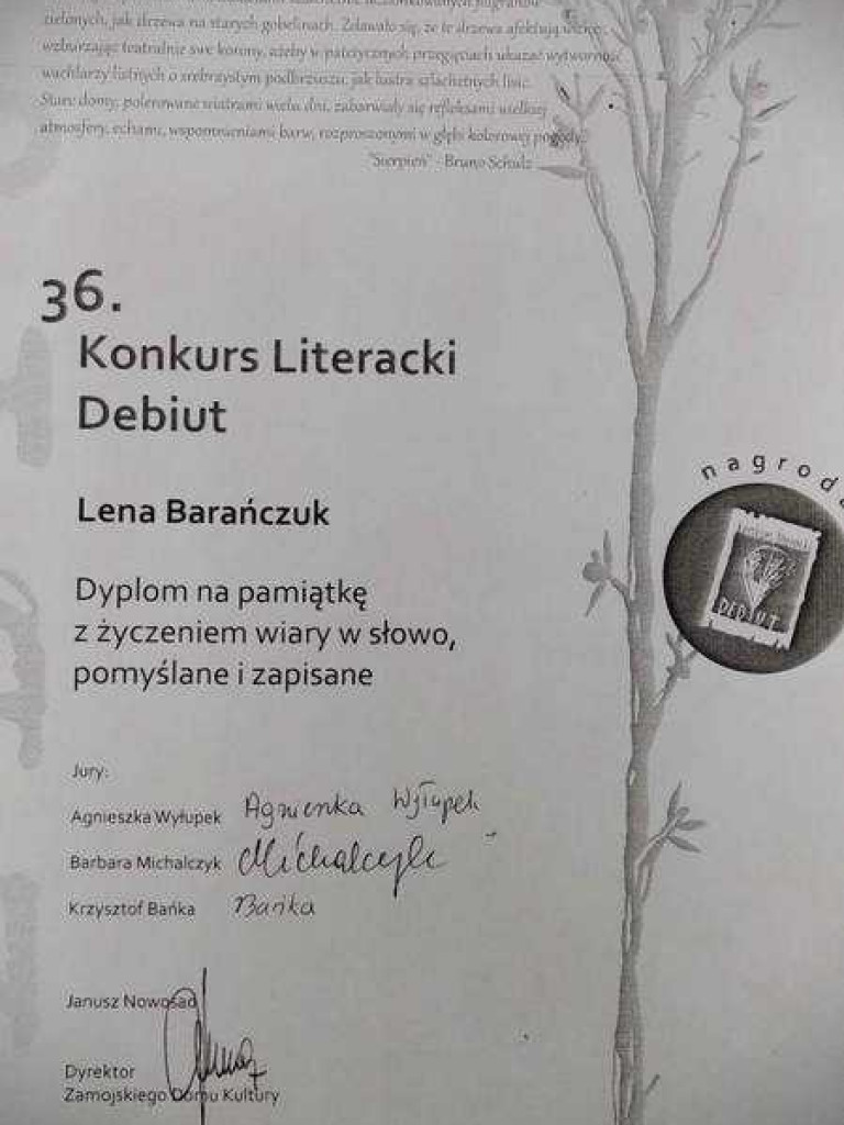 Laury młodych literatów z hrubieszowskiej Trójki (ZDJĘCIA)