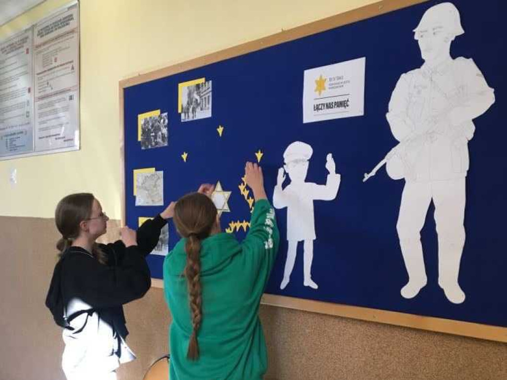 Hrubieszów: Jedynka uczciła rocznicę Powstania w Getcie Warszawskim (ZDJĘCIA)