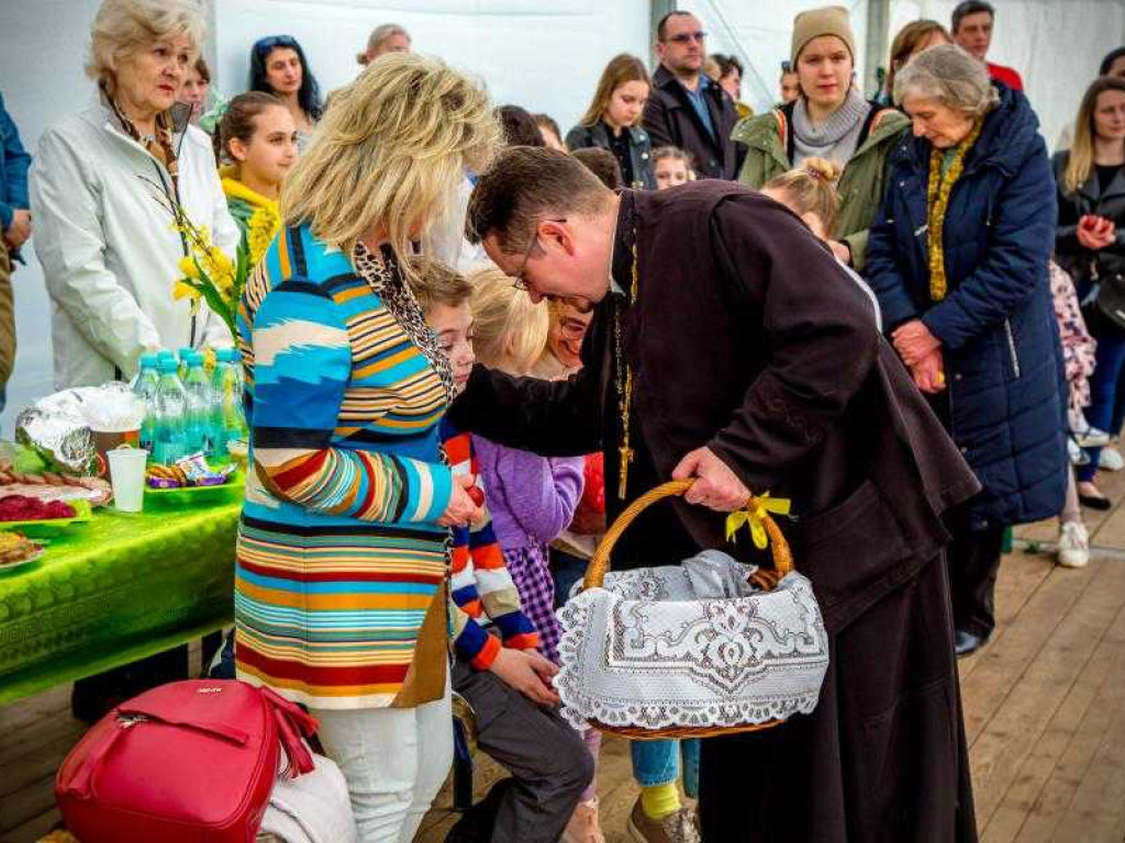 Hrubieszów: Prawosławne Święta Wielkiej Nocy dla gości z Ukrainy (ZDJĘCIA)
