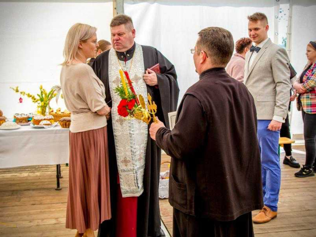 Hrubieszów: Prawosławne Święta Wielkiej Nocy dla gości z Ukrainy (ZDJĘCIA)