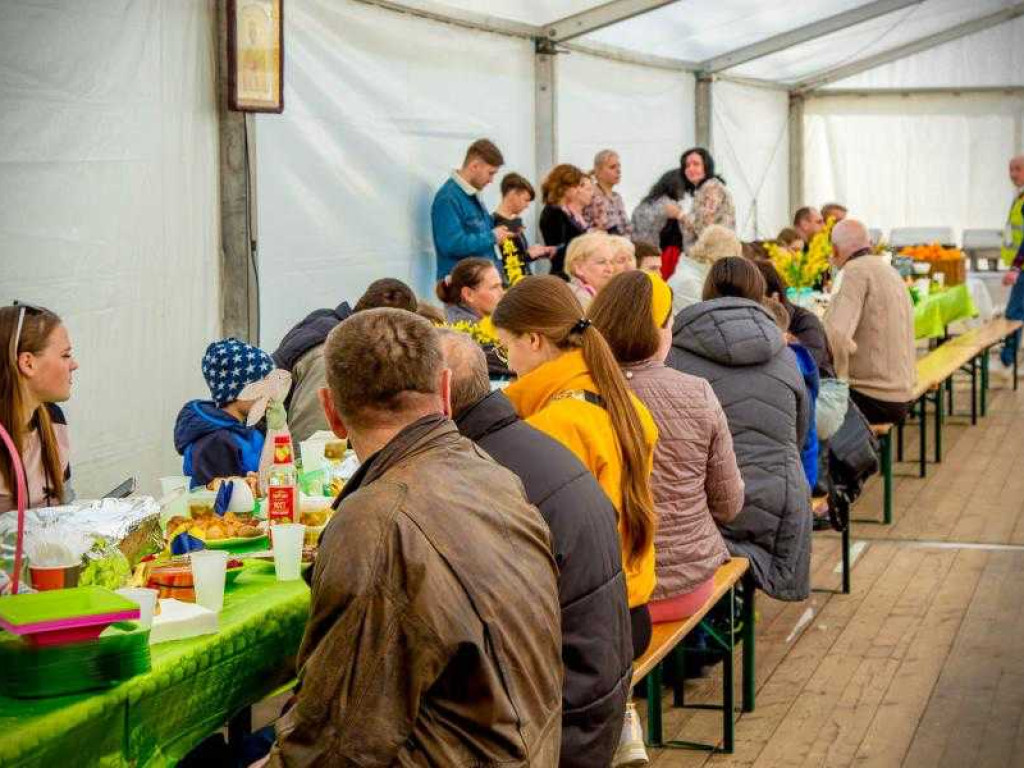 Hrubieszów: Prawosławne Święta Wielkiej Nocy dla gości z Ukrainy (ZDJĘCIA)