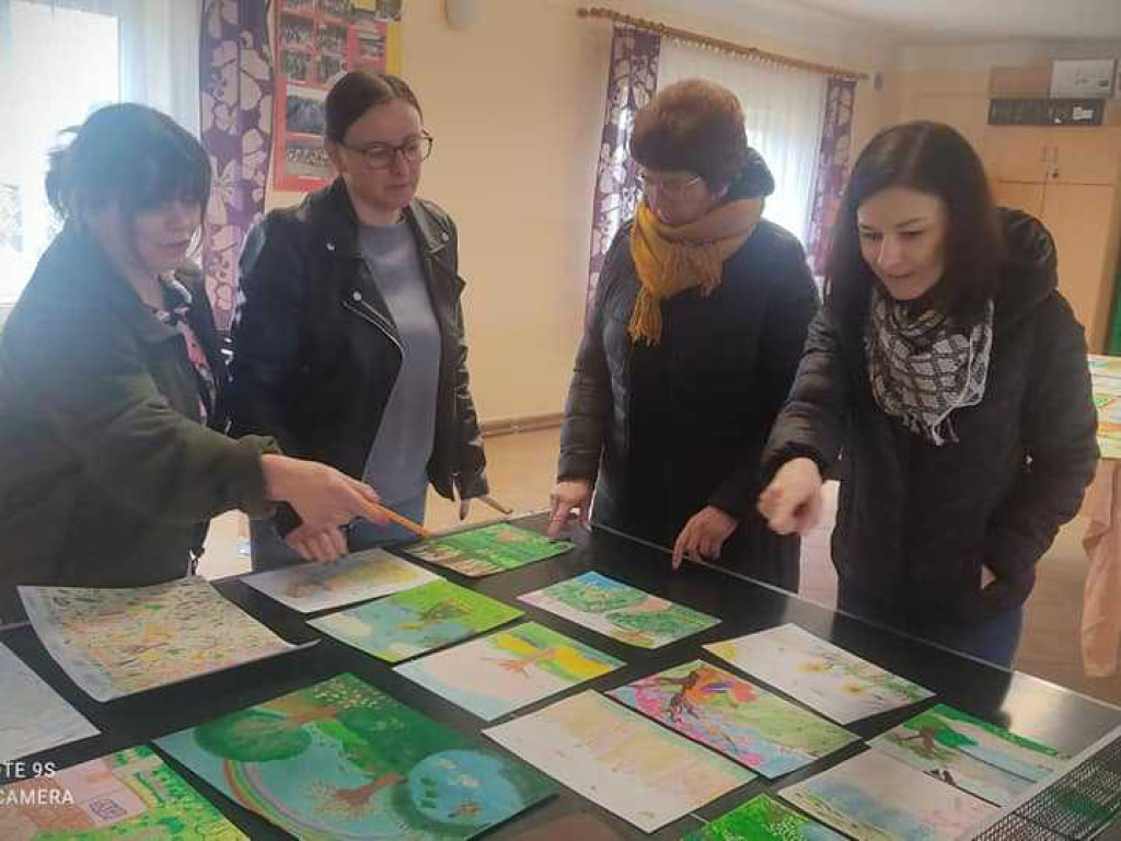 Gmina Hrubieszów: Cztery pory roku kredką malowane - Wiosna (ZDJĘCIA)