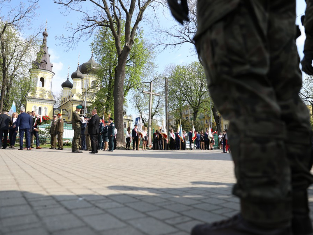 Hrubieszowskie obchody Narodowego Święta 3 Maja (ZDJĘCIA, WIDEO)