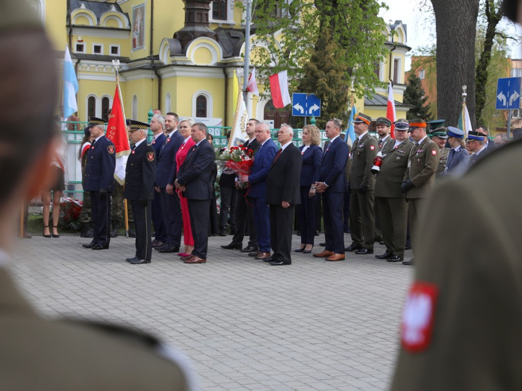 Hrubieszowskie obchody Narodowego Święta 3 Maja (ZDJĘCIA, WIDEO)
