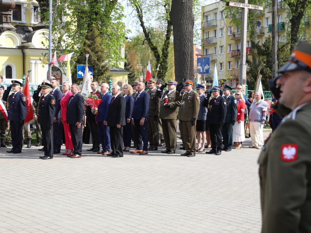 Hrubieszowskie obchody Narodowego Święta 3 Maja (ZDJĘCIA, WIDEO)