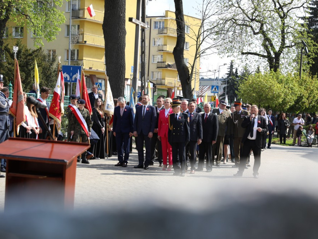 Hrubieszowskie obchody Narodowego Święta 3 Maja (ZDJĘCIA, WIDEO)