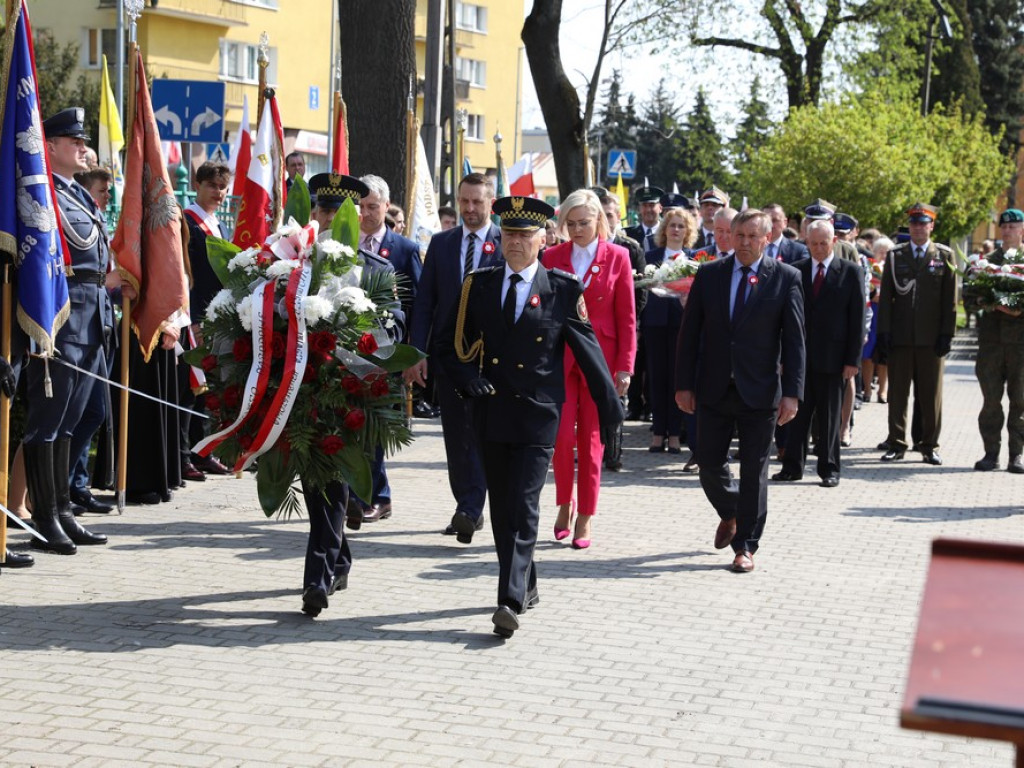 Hrubieszowskie obchody Narodowego Święta 3 Maja (ZDJĘCIA, WIDEO)