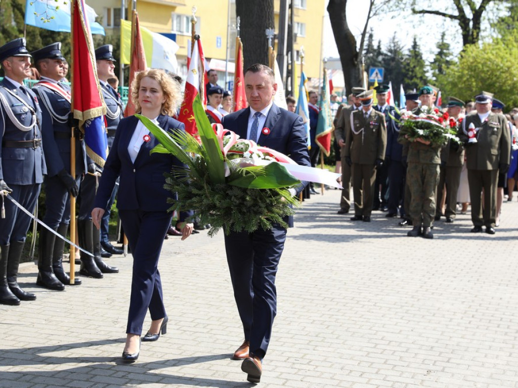 Hrubieszowskie obchody Narodowego Święta 3 Maja (ZDJĘCIA, WIDEO)