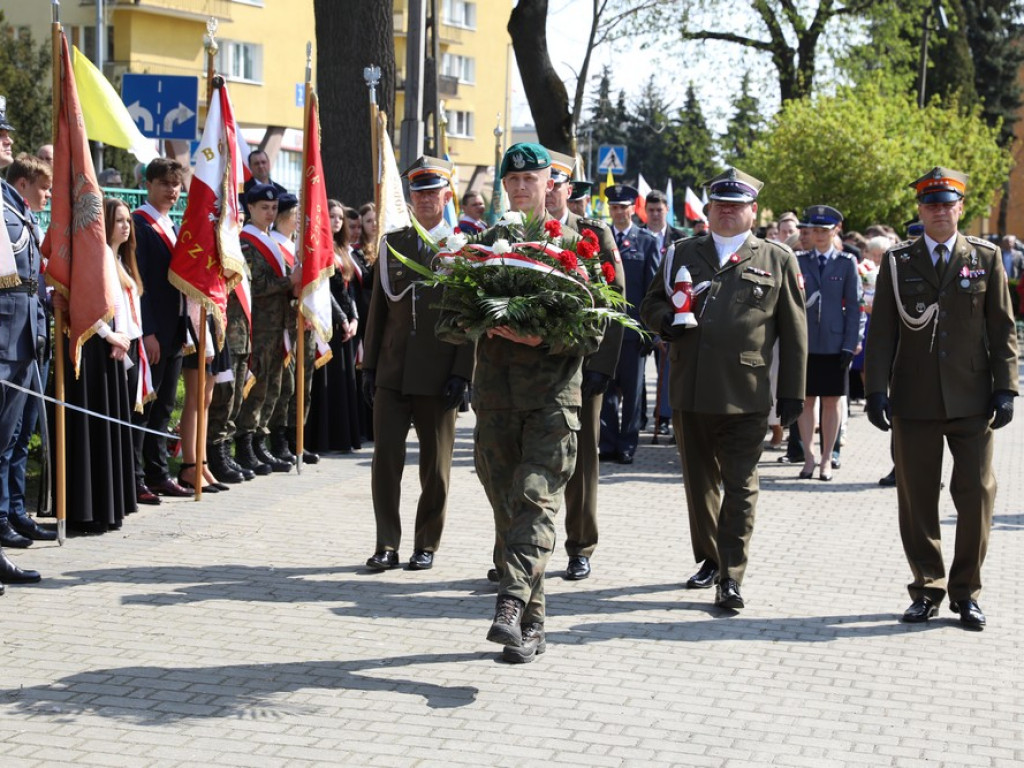 Hrubieszowskie obchody Narodowego Święta 3 Maja (ZDJĘCIA, WIDEO)
