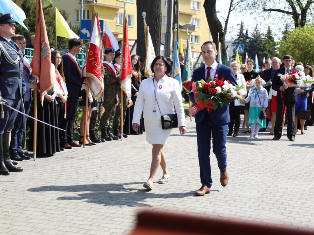 Hrubieszowskie obchody Narodowego Święta 3 Maja (ZDJĘCIA, WIDEO)