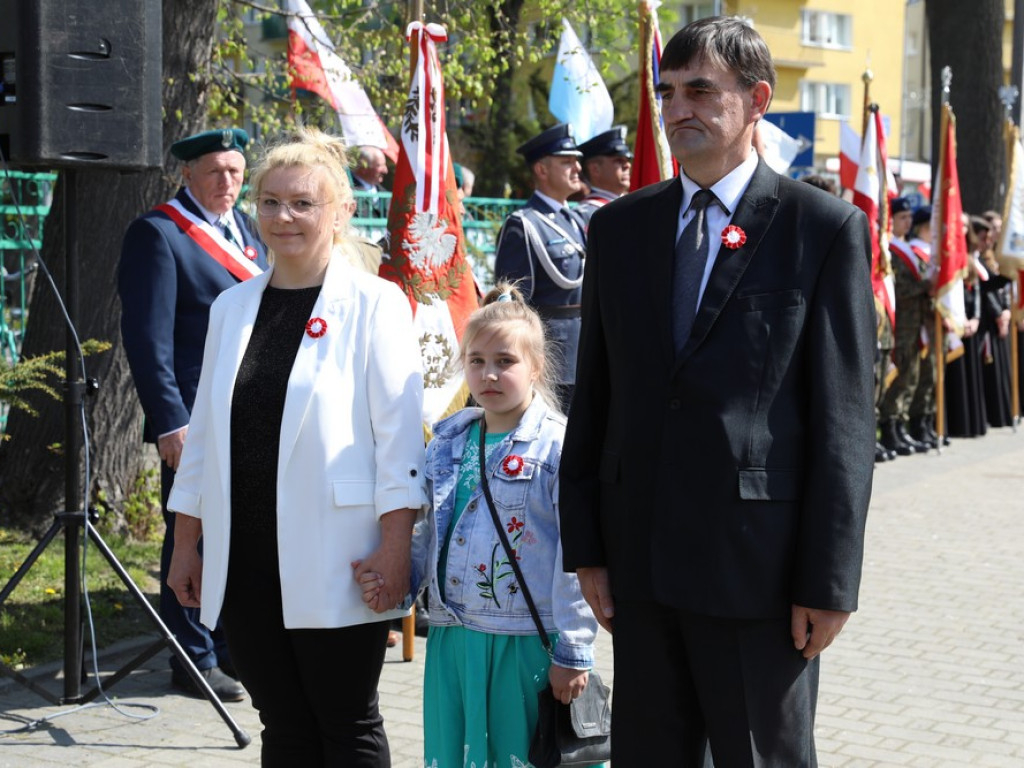 Hrubieszowskie obchody Narodowego Święta 3 Maja (ZDJĘCIA, WIDEO)
