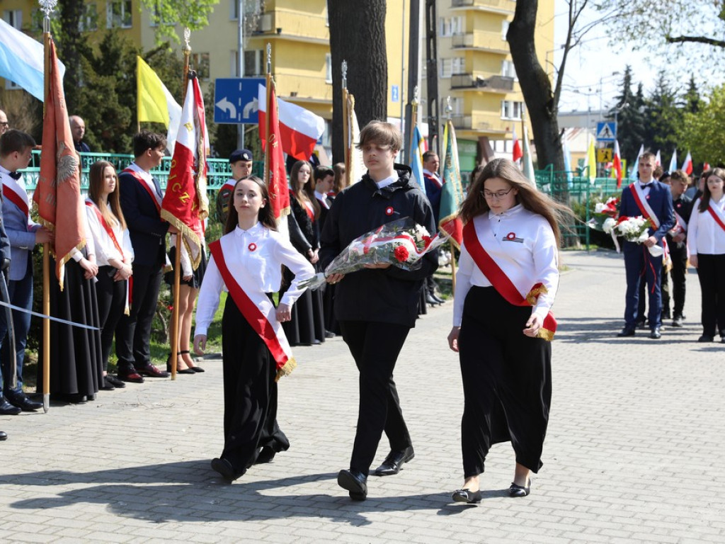 Hrubieszowskie obchody Narodowego Święta 3 Maja (ZDJĘCIA, WIDEO)