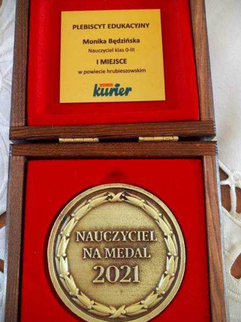 Nauczycielka hrubieszowskiej Trójki laureatką! (ZDJĘCIA)