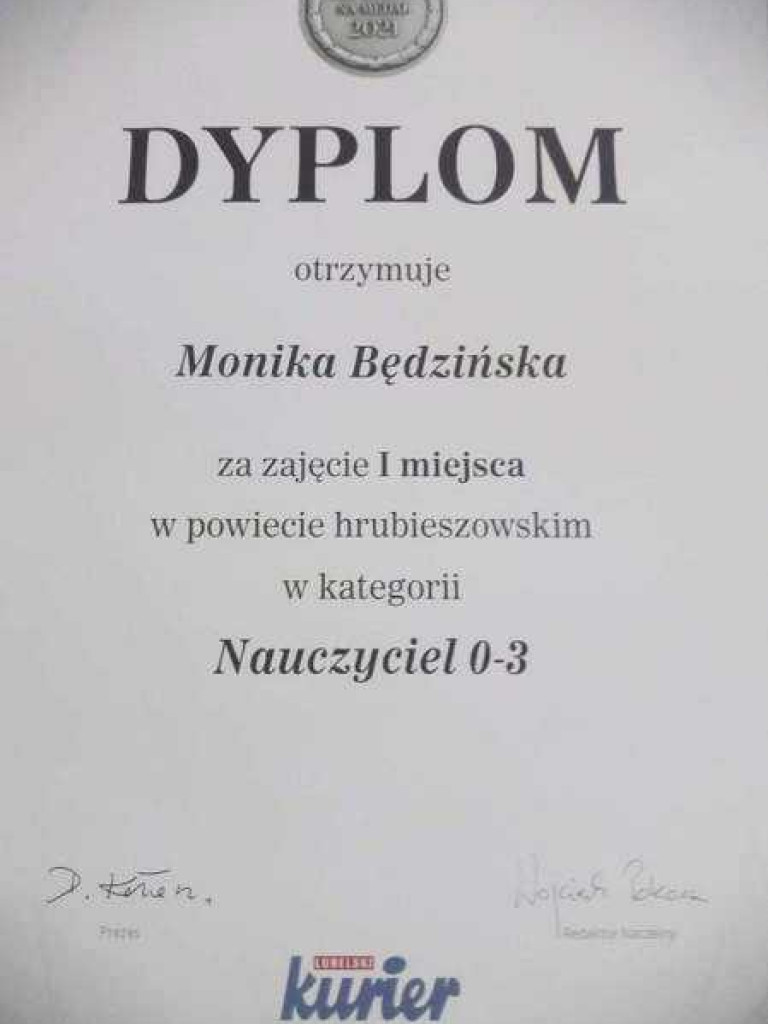 Nauczycielka hrubieszowskiej Trójki laureatką! (ZDJĘCIA)
