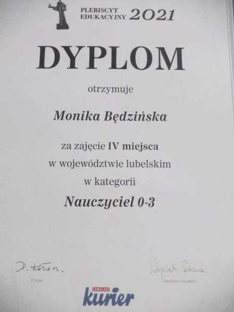 Nauczycielka hrubieszowskiej Trójki laureatką! (ZDJĘCIA)