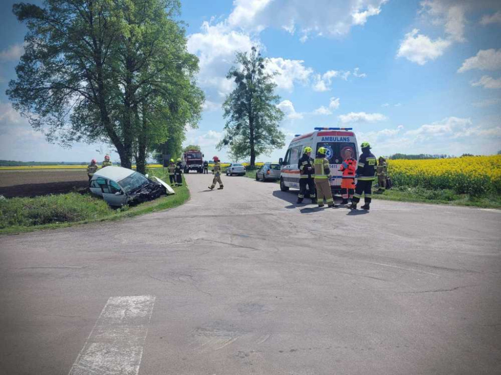 Gmina Horodło: Groźny wypadek w Kopyłowie. Kilka osób poszkodowanych (ZDJĘCIA)