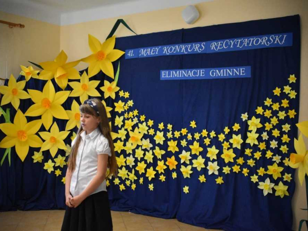 41 Mały Konkurs Recytatorski w gminie Hrubieszów (ZDJĘCIA)