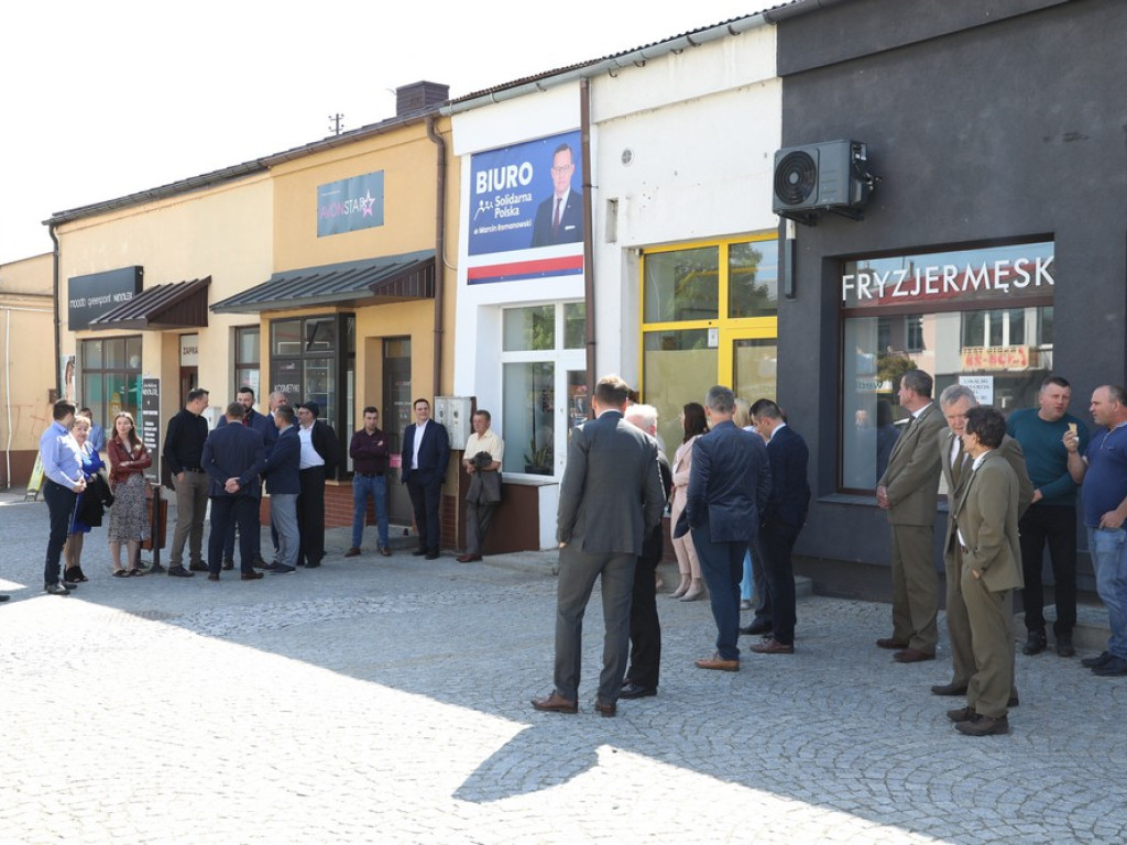 Minister sprawiedliwości Zbigniew Ziobro w Hrubieszowie (ZDJĘCIA)