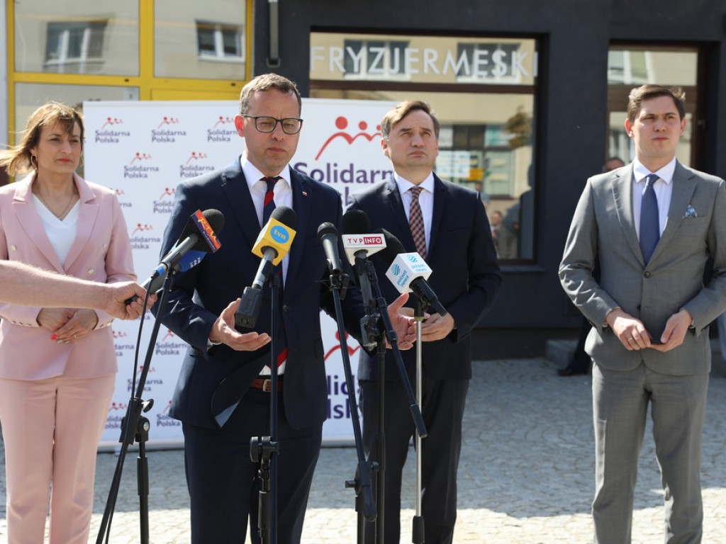 Minister sprawiedliwości Zbigniew Ziobro w Hrubieszowie (ZDJĘCIA)