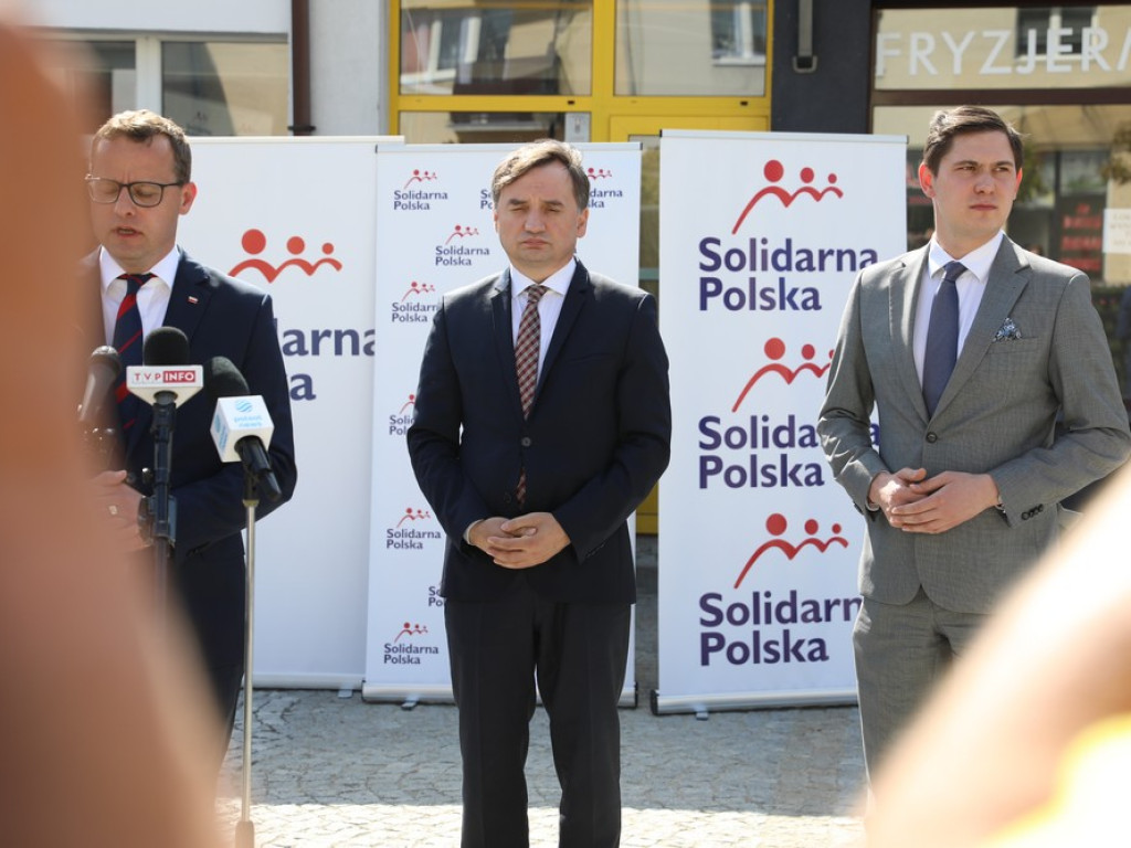 Minister sprawiedliwości Zbigniew Ziobro w Hrubieszowie (ZDJĘCIA)