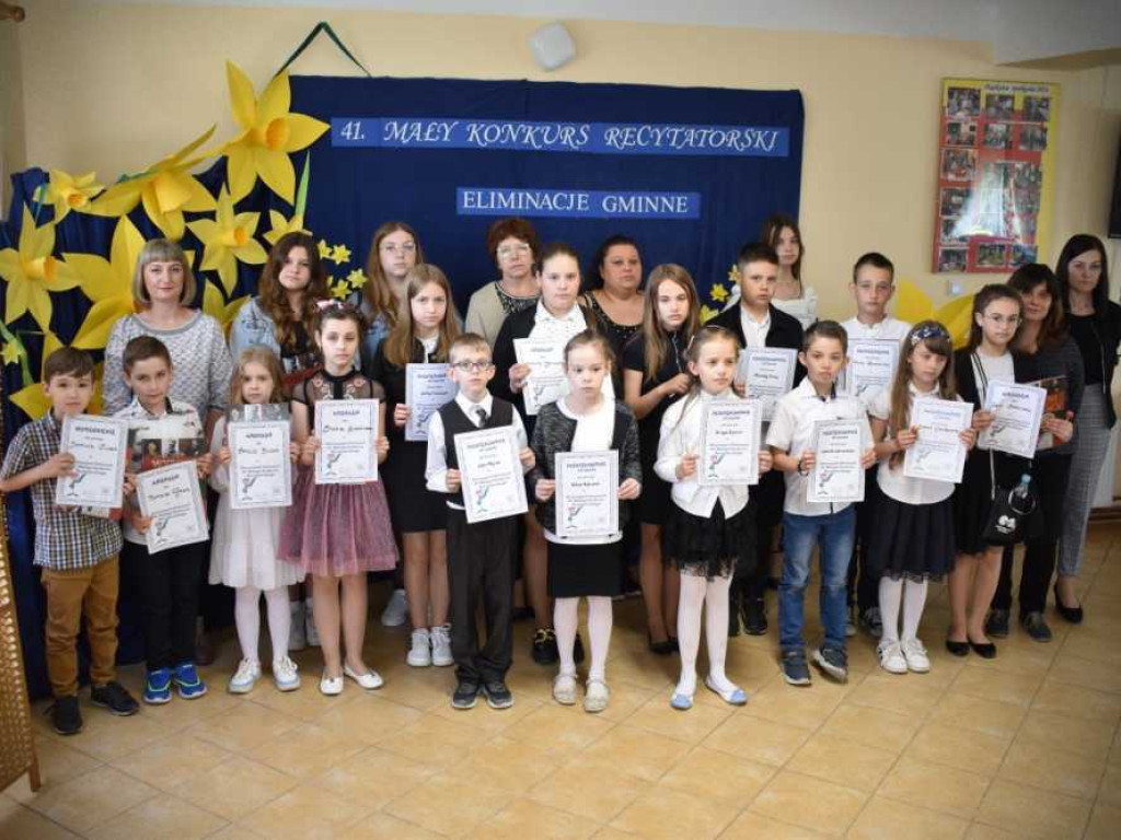 41 Mały Konkurs Recytatorski w gminie Hrubieszów (ZDJĘCIA)