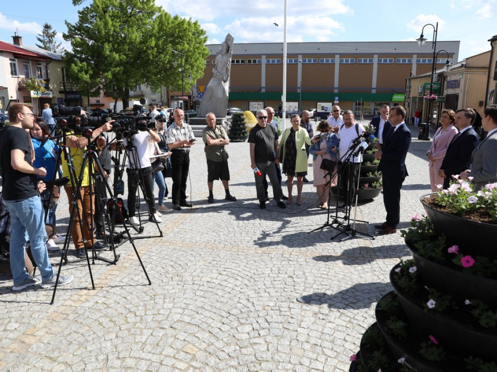 Minister sprawiedliwości Zbigniew Ziobro w Hrubieszowie (ZDJĘCIA)