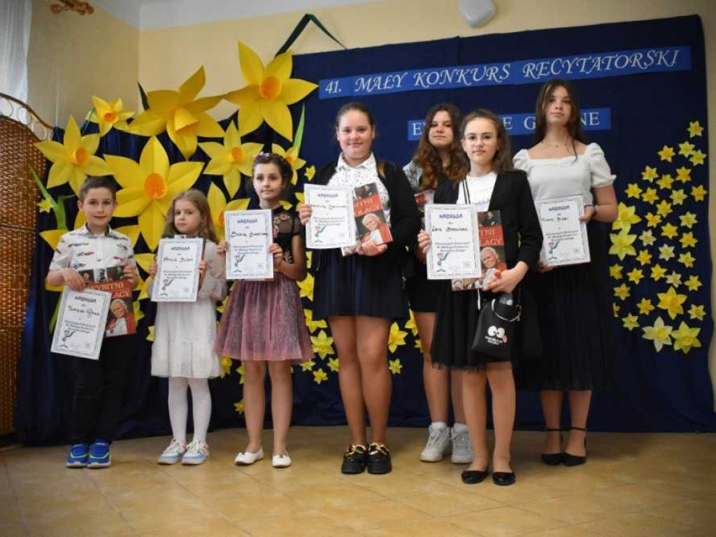 41 Mały Konkurs Recytatorski w gminie Hrubieszów (ZDJĘCIA)