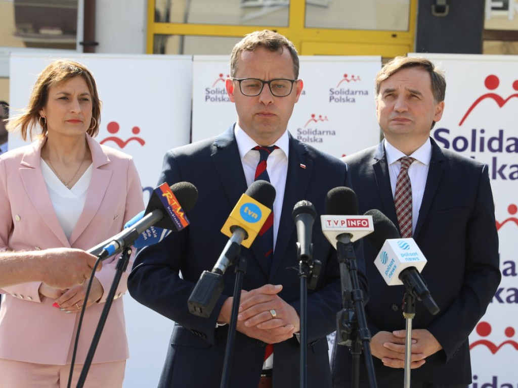 Minister sprawiedliwości Zbigniew Ziobro w Hrubieszowie (ZDJĘCIA)