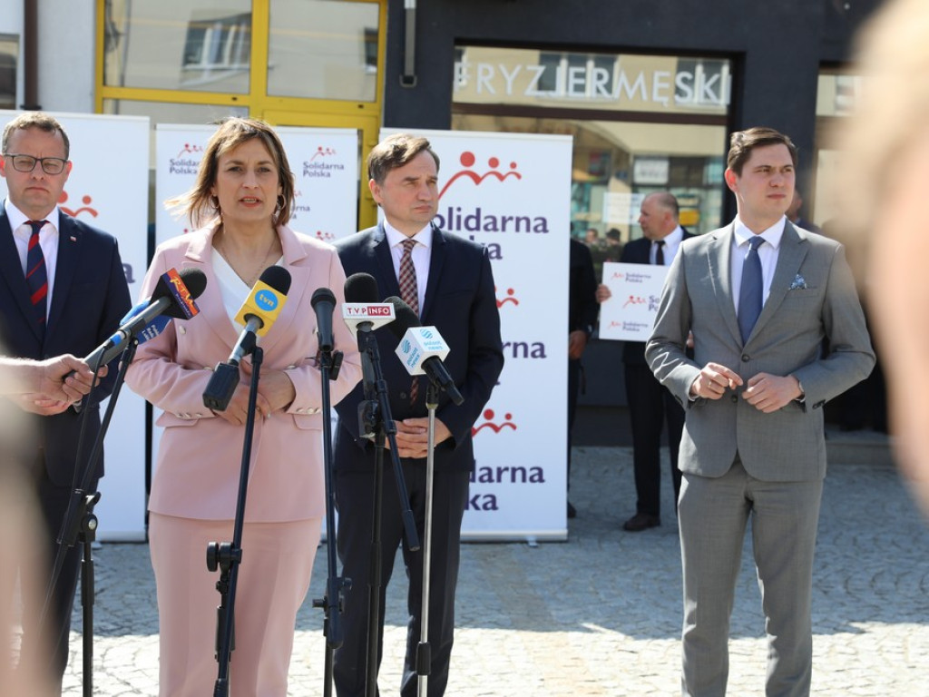 Minister sprawiedliwości Zbigniew Ziobro w Hrubieszowie (ZDJĘCIA)