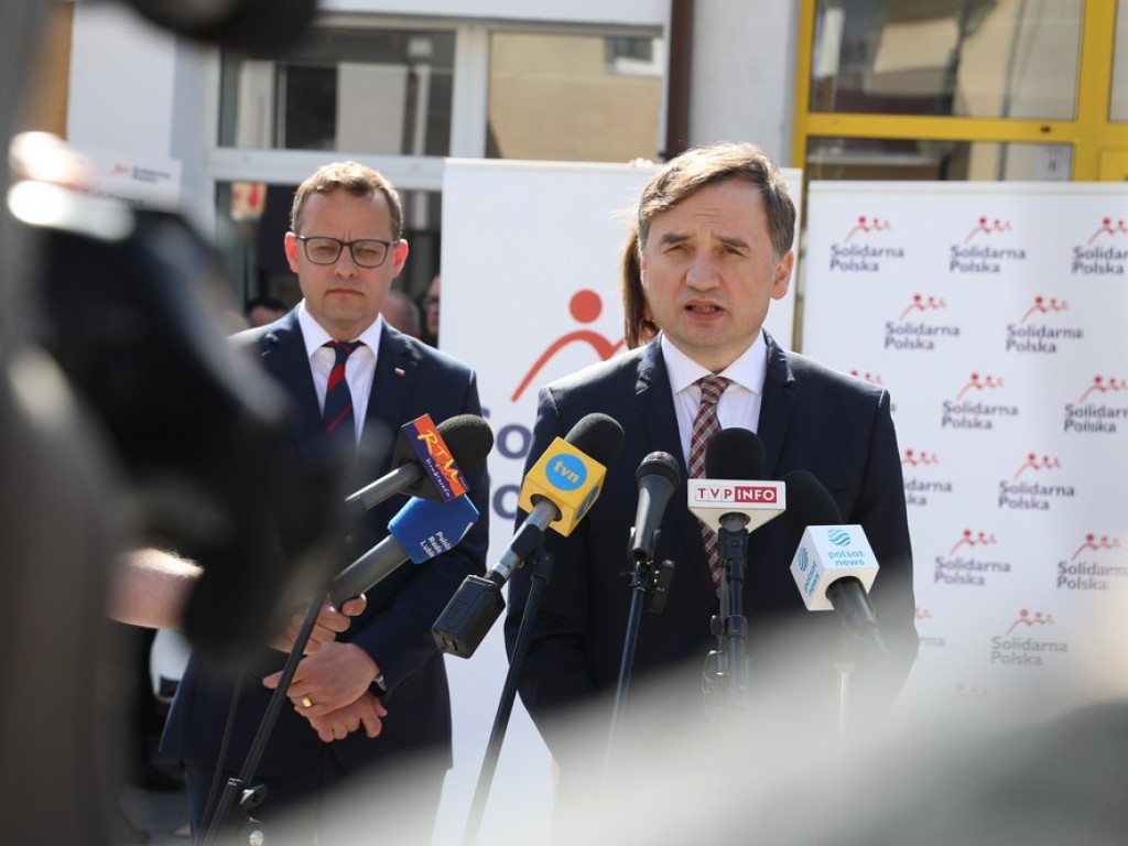 Minister sprawiedliwości Zbigniew Ziobro w Hrubieszowie (ZDJĘCIA)