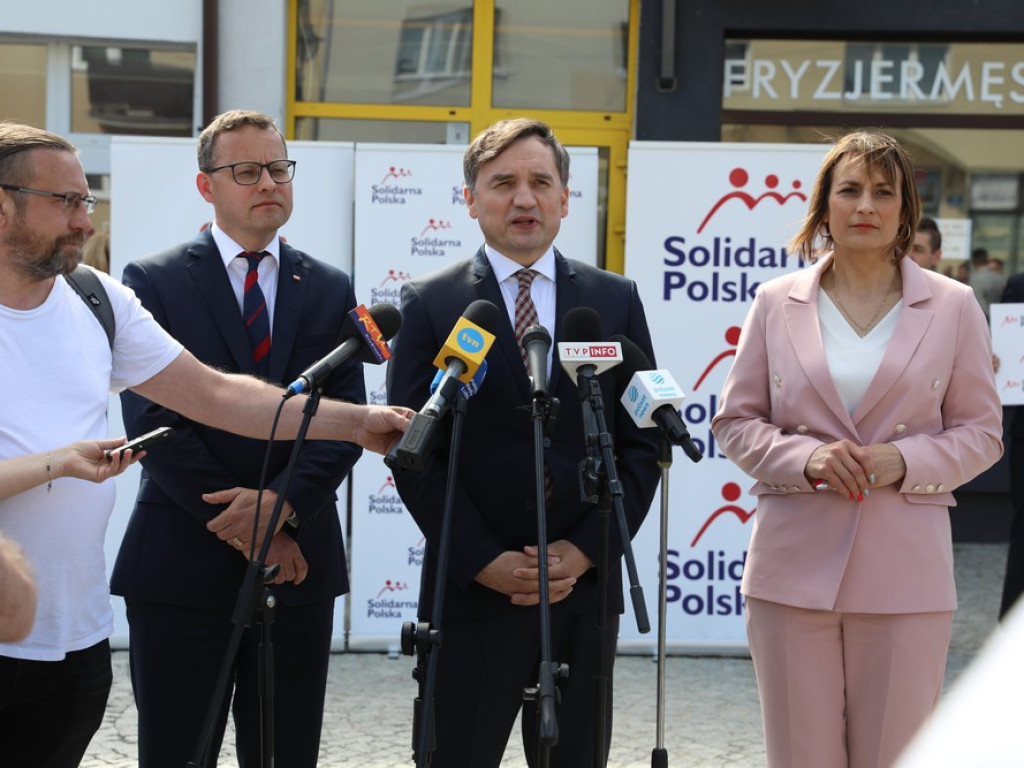 Minister sprawiedliwości Zbigniew Ziobro w Hrubieszowie (ZDJĘCIA)