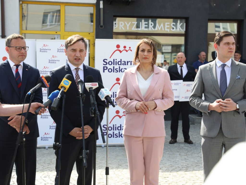 Minister sprawiedliwości Zbigniew Ziobro w Hrubieszowie (ZDJĘCIA)
