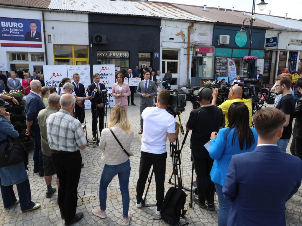 Minister sprawiedliwości Zbigniew Ziobro w Hrubieszowie (ZDJĘCIA)