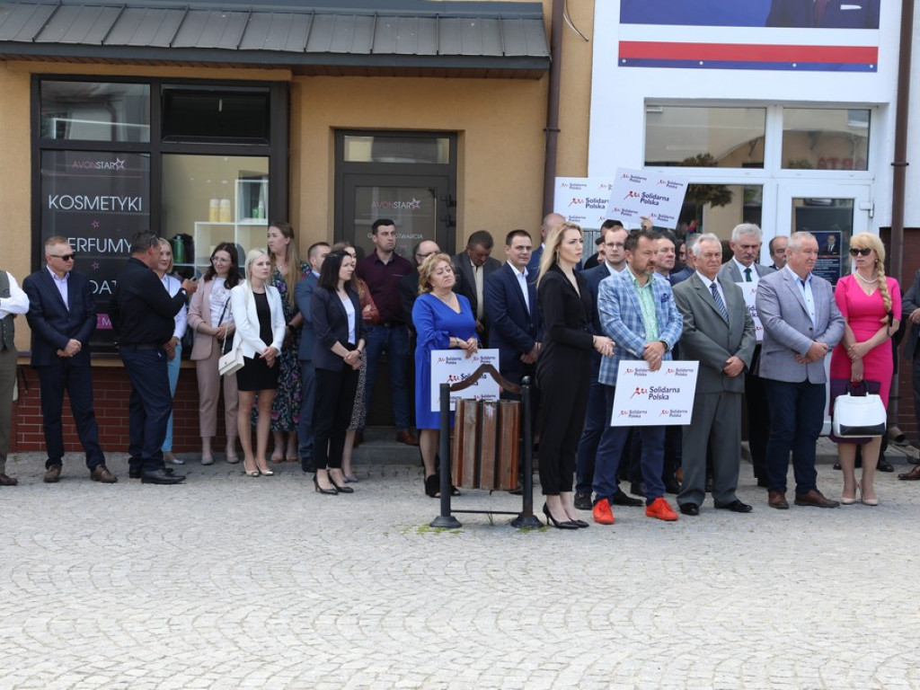 Minister sprawiedliwości Zbigniew Ziobro w Hrubieszowie (ZDJĘCIA)