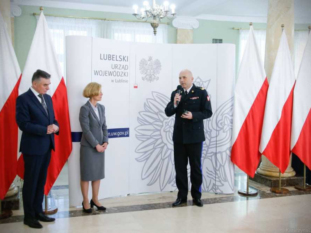 Hrubieszowskie służby mundurowe docenione i wyróżnione (ZDJĘCIA)