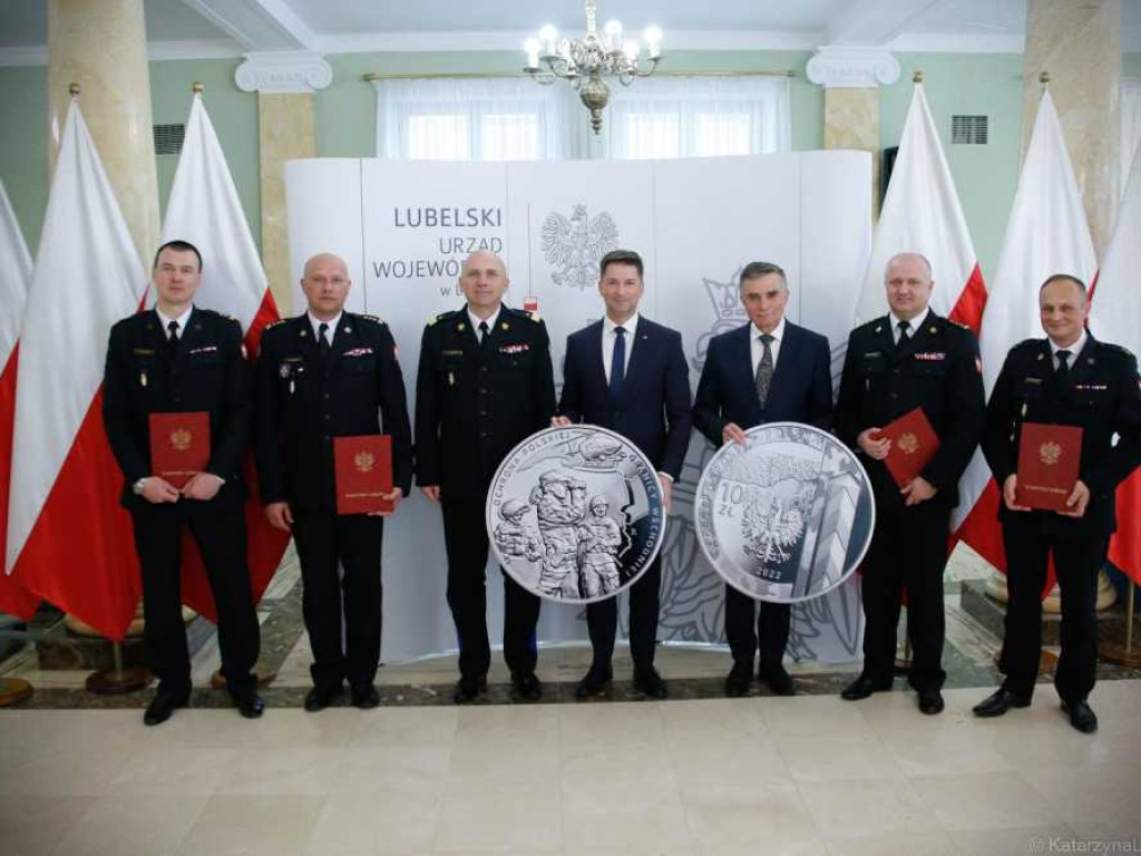 Hrubieszowskie służby mundurowe docenione i wyróżnione (ZDJĘCIA)