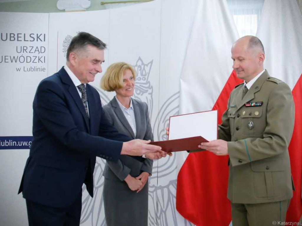 Hrubieszowskie służby mundurowe docenione i wyróżnione (ZDJĘCIA)