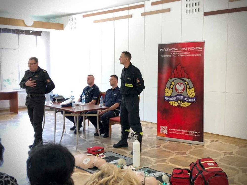 Hrubieszów: Seniorze - bądź bezpieczny (ZDJĘCIA)