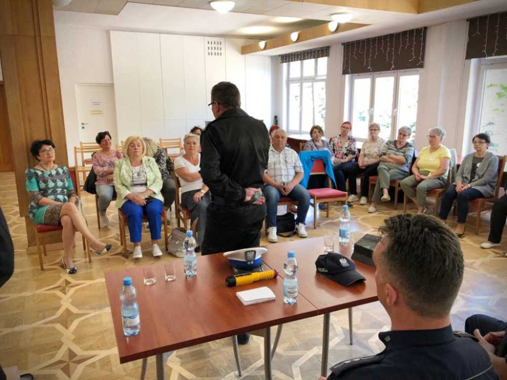 Hrubieszów: Seniorze - bądź bezpieczny (ZDJĘCIA)