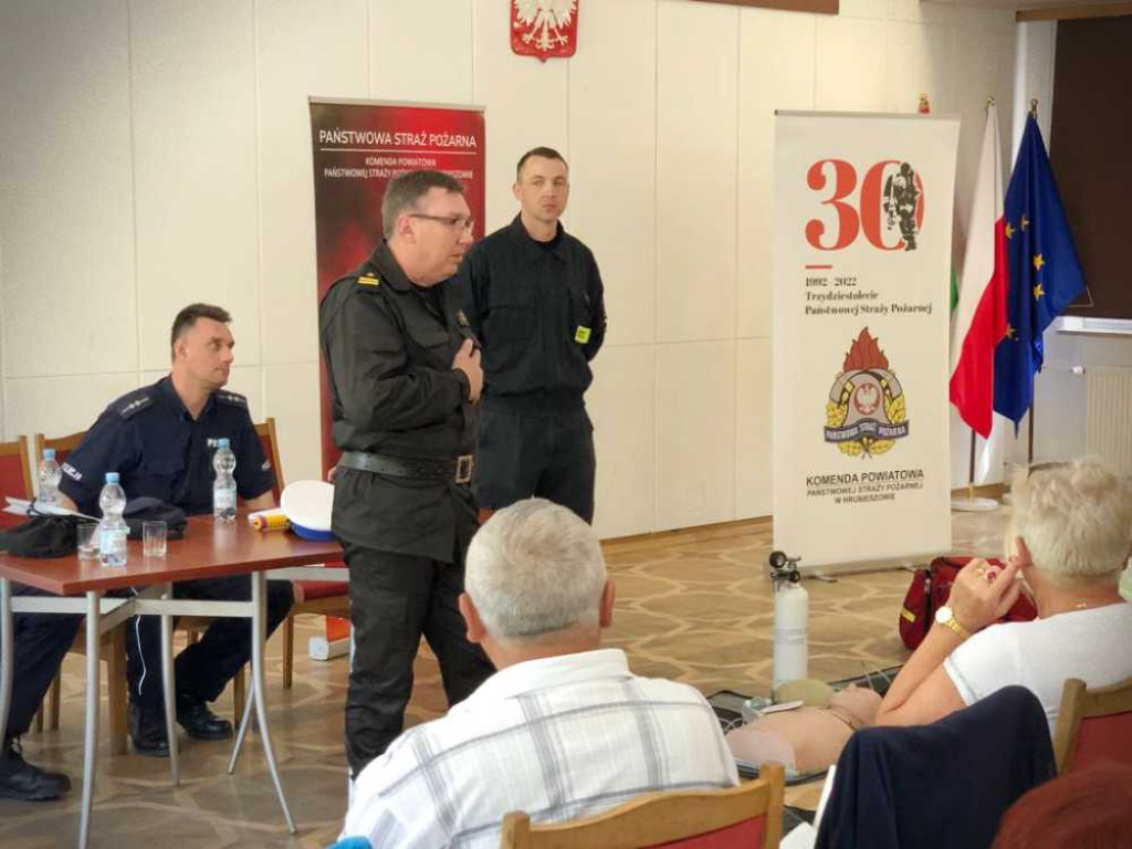 Hrubieszów: Seniorze - bądź bezpieczny (ZDJĘCIA)
