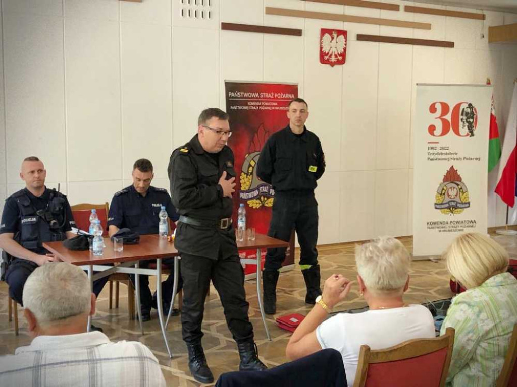 Hrubieszów: Seniorze - bądź bezpieczny (ZDJĘCIA)