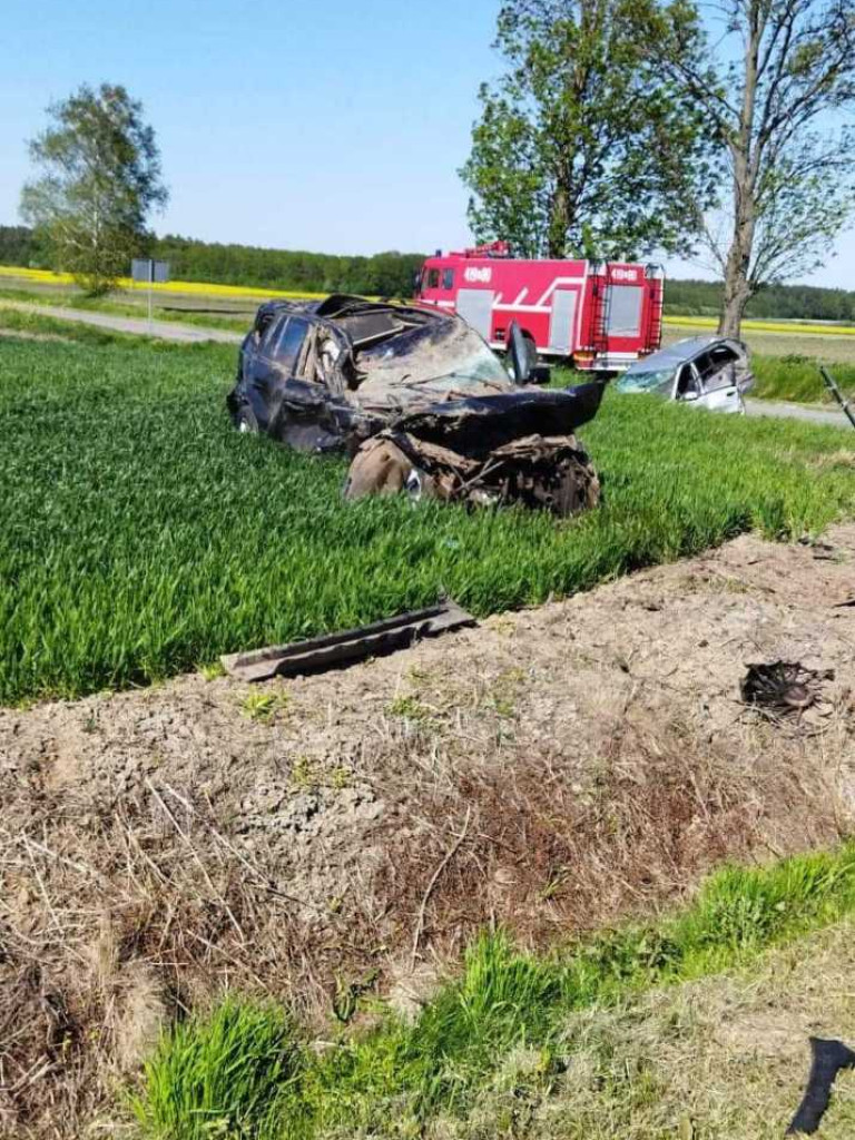 Gmina Horodło: Kolejny groźny wypadek w Kopyłowie. Dwie osoby ranne (ZDJĘCIA)