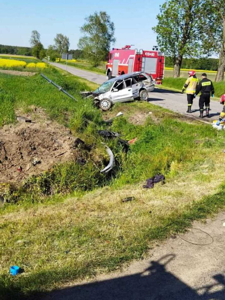 Gmina Horodło: Kolejny groźny wypadek w Kopyłowie. Dwie osoby ranne (ZDJĘCIA)