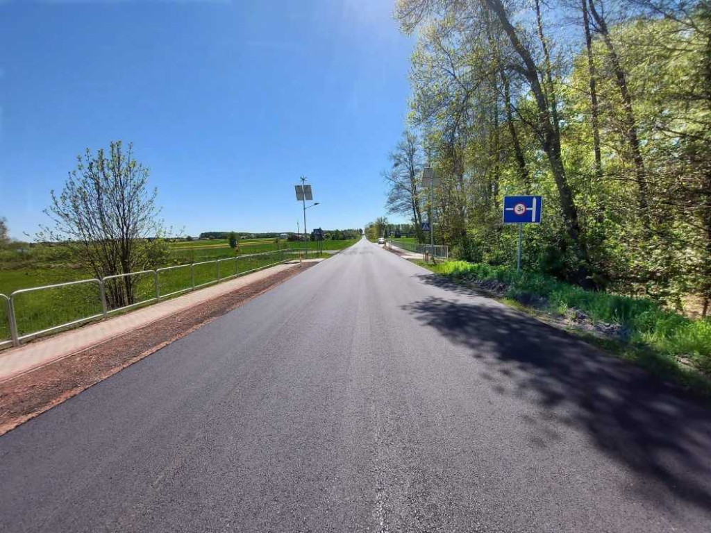 Remont DW 844 na odcinku Raciborowice - Odletajka (ZDJĘCIA)