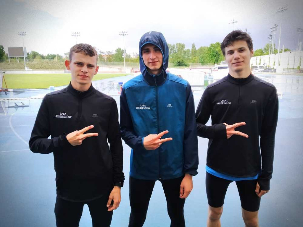 Cztery medale lekkoatletów Unii Hrubieszów w Mistrzostwach Województwa Lubelskiego Juniorów U20 [ZDJĘCIA]