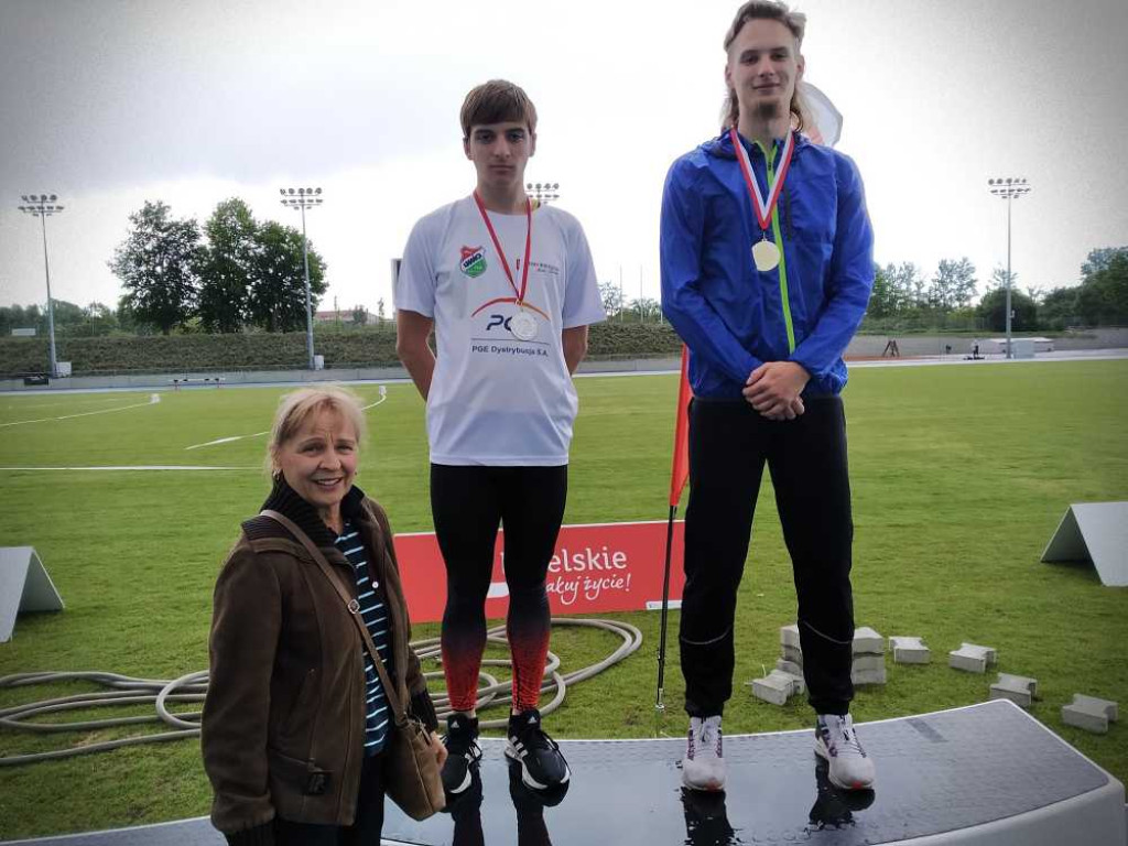 Cztery medale lekkoatletów Unii Hrubieszów w Mistrzostwach Województwa Lubelskiego Juniorów U20 [ZDJĘCIA]