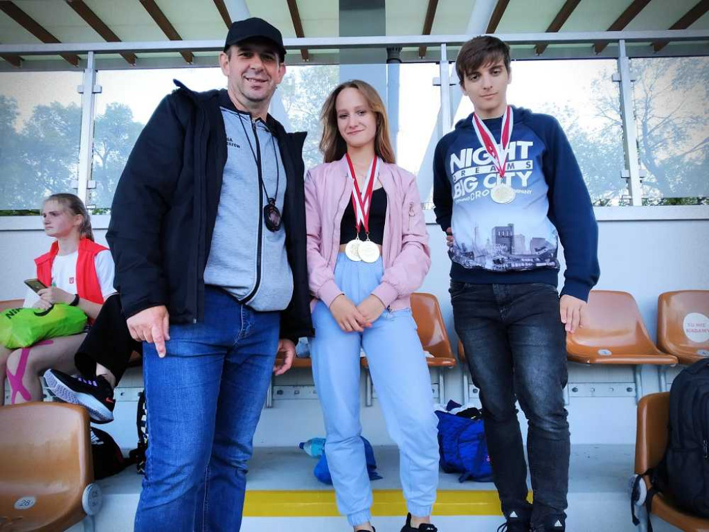 Cztery medale lekkoatletów Unii Hrubieszów w Mistrzostwach Województwa Lubelskiego Juniorów U20 [ZDJĘCIA]