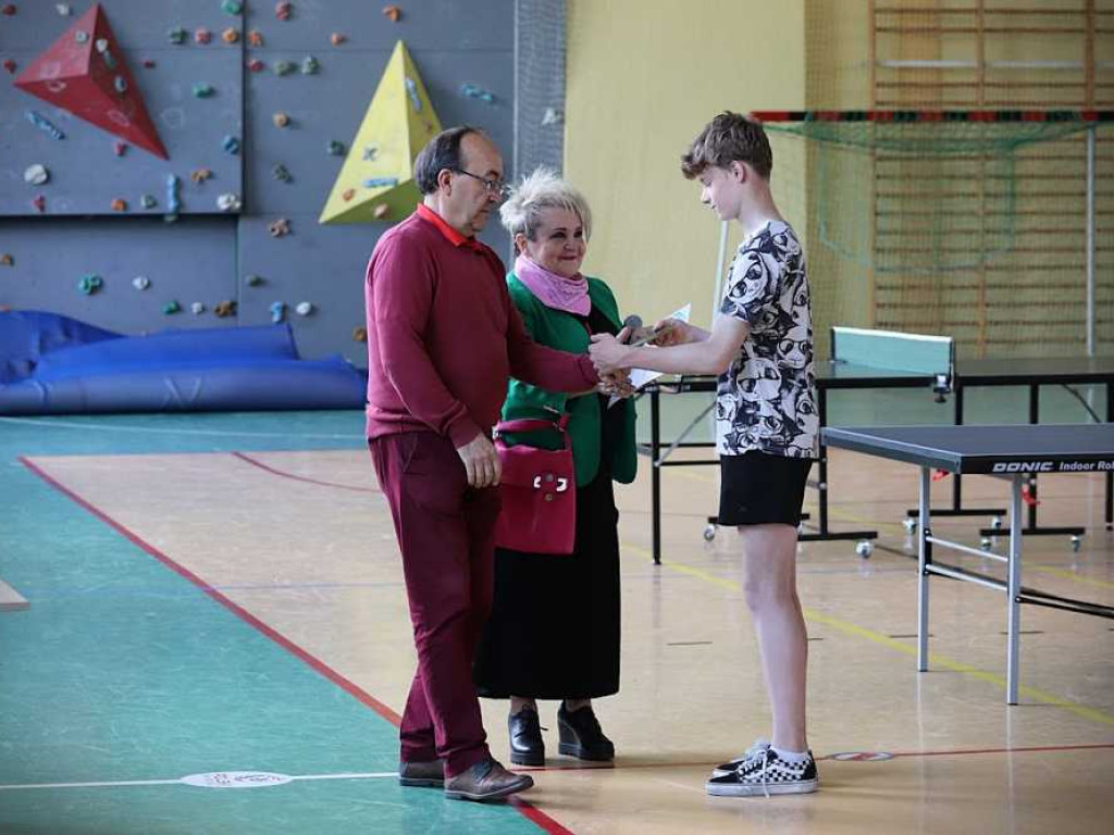 Hrubieszów: Turniej tenisa stołowego o puchar burmistrza [ZDJĘCIA]